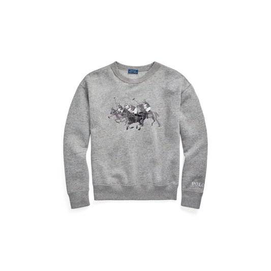 Match Heathered Fleece Sweatshirt