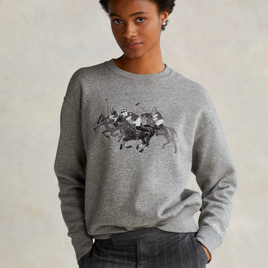 Match Heathered Fleece Sweatshirt